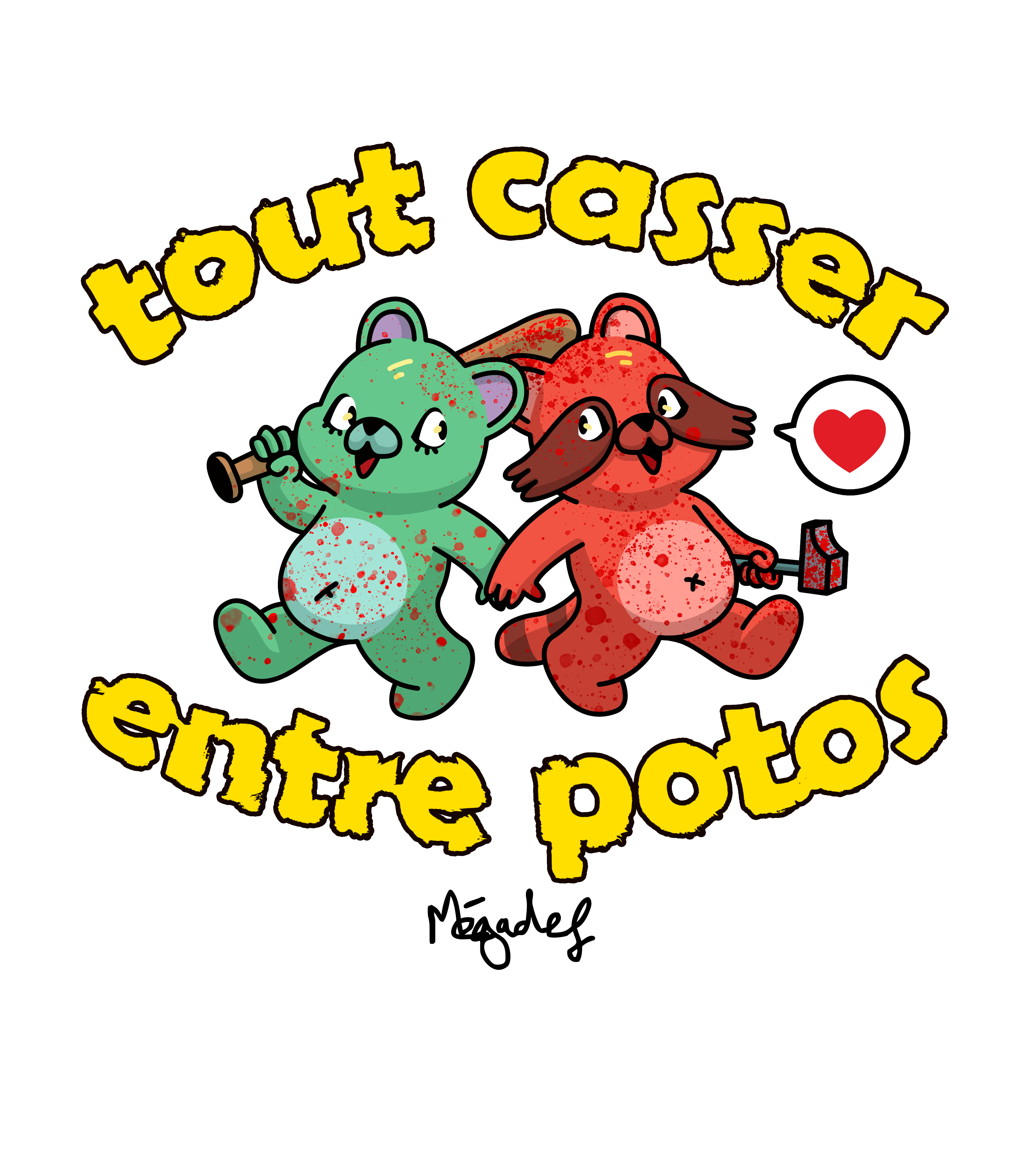 Visuels de nos t-shirts